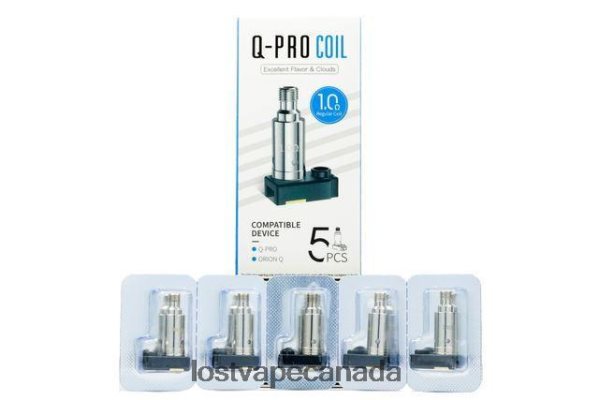 Lost Vape Orion Q-PRO Coils (5-Pack) 220P8B409 - Lost Vape Toronto 1.ohm