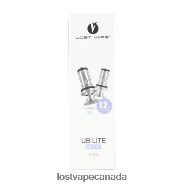 Lost Vape UB Lite Coils (5-Pack) 220P8B121 - Lost Vape Near Me Canada L8 1.2ohm Coil