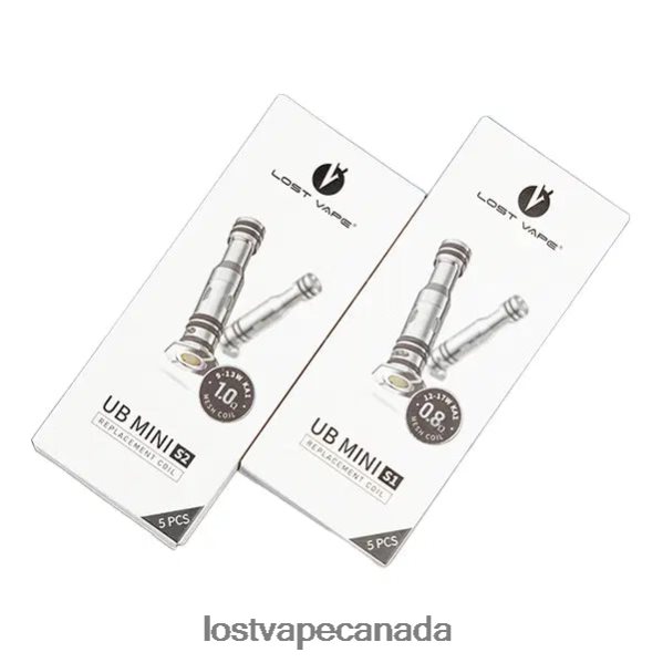 Lost Vape UB Mini Replacement Coils (5-Pack) 220P8B8 - Lost Vape Canada 0.8ohm
