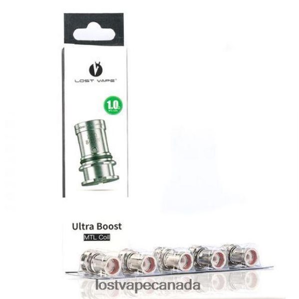 Lost Vape Ultra Boost Coils (5-Pack) 220P8B343 - Lost Vape Customer Service MTL 1.ohm