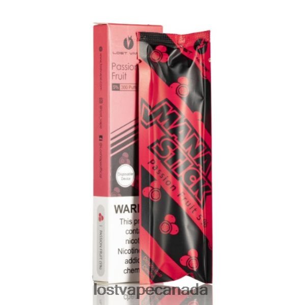 Lost Vape Mana Stick Disposable | 300 Puffs | 1.2mL 220P8B524 - Lost Vape Price Canada Passion Fruit 5%
