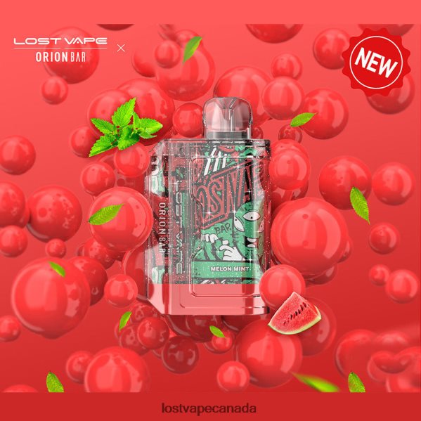 Lost Vape Orion Bar Disposable | 7500 Puff | 18mL | 50mg 220P8B90 - Lost Vape Disposable Melon Mint