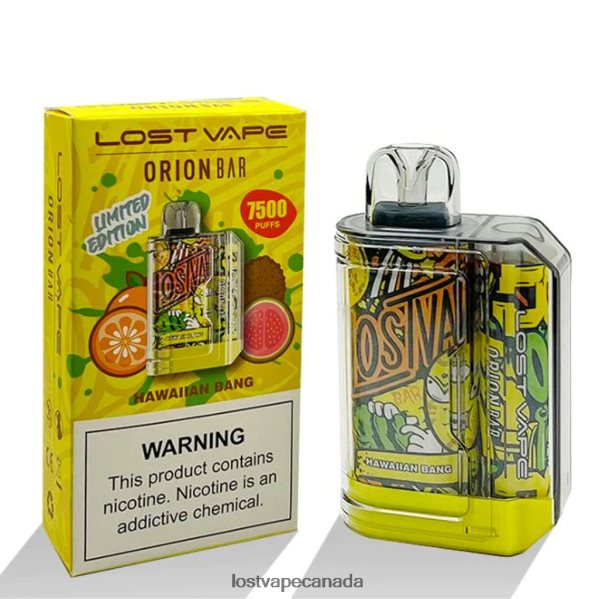 Lost Vape Orion Bar Disposable | 7500 Puff | 18mL | 50mg 220P8B97 - Lost Vape Review Hawaiian Bang