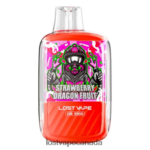 Lost Vape Orion OB5500 5500 Puffs 14mL 50mg Disposable 220P8B106 - Lost Vape Wholesale Strawberry Dragon Fruit
