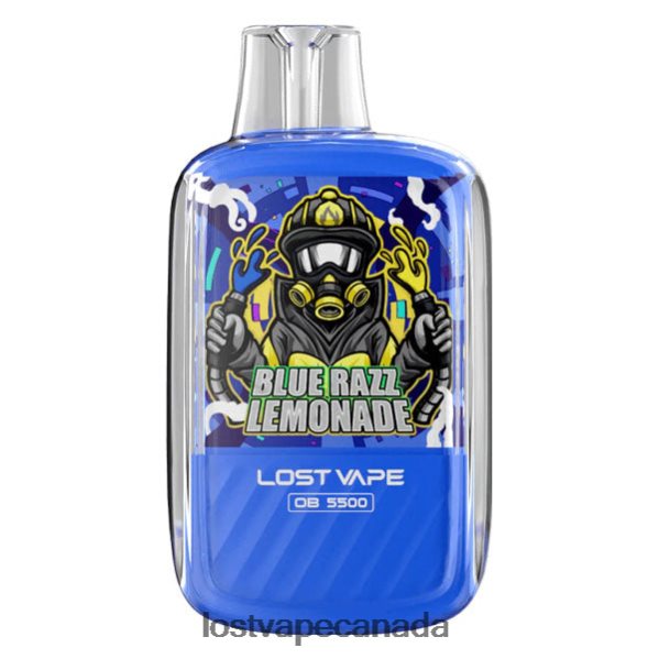 Lost Vape Orion OB5500 5500 Puffs 14mL 50mg Disposable 220P8B2 - Lost Vape Pods Near Me Blue Razz Lemonade