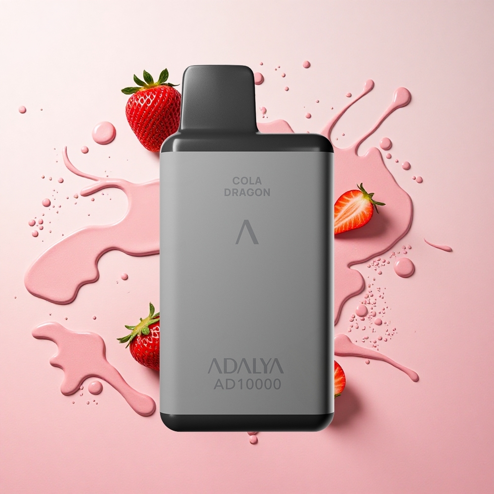 Strawberry Splash Adalya AD 10000 Puffs Disposable Vape Rechargeable USB-C Canada wholesale