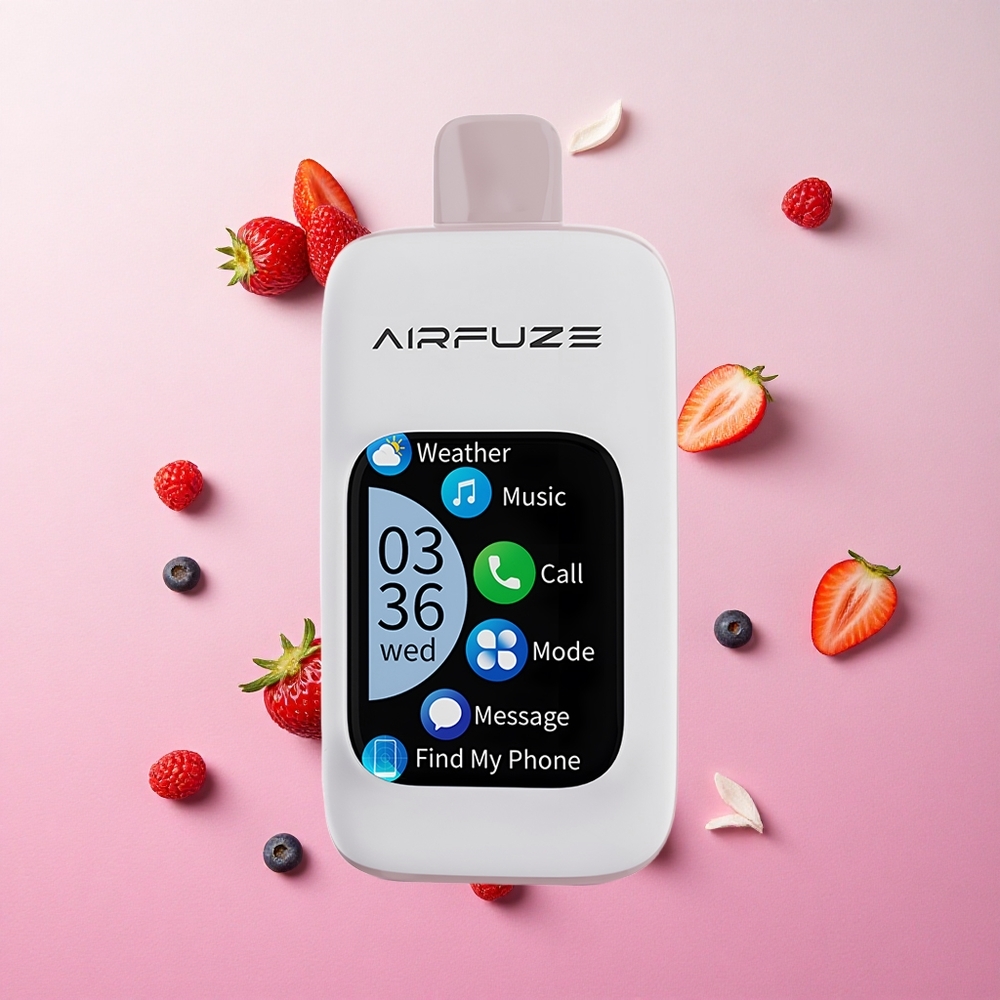 Berry Burst AirFuze Smart 30000 Puffs Disposable Vape with 5% Nicotine & 900mAh Battery Canada wholesale