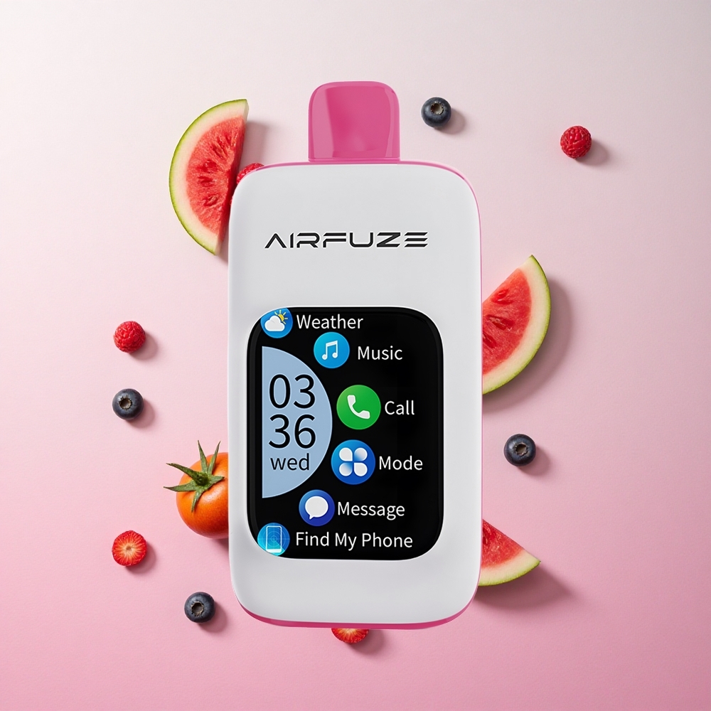 Blueberry Watermelon AirFuze Smart 30000 Puffs Disposable Vape with 900mAh Battery Type-C Charging Canada wholesale