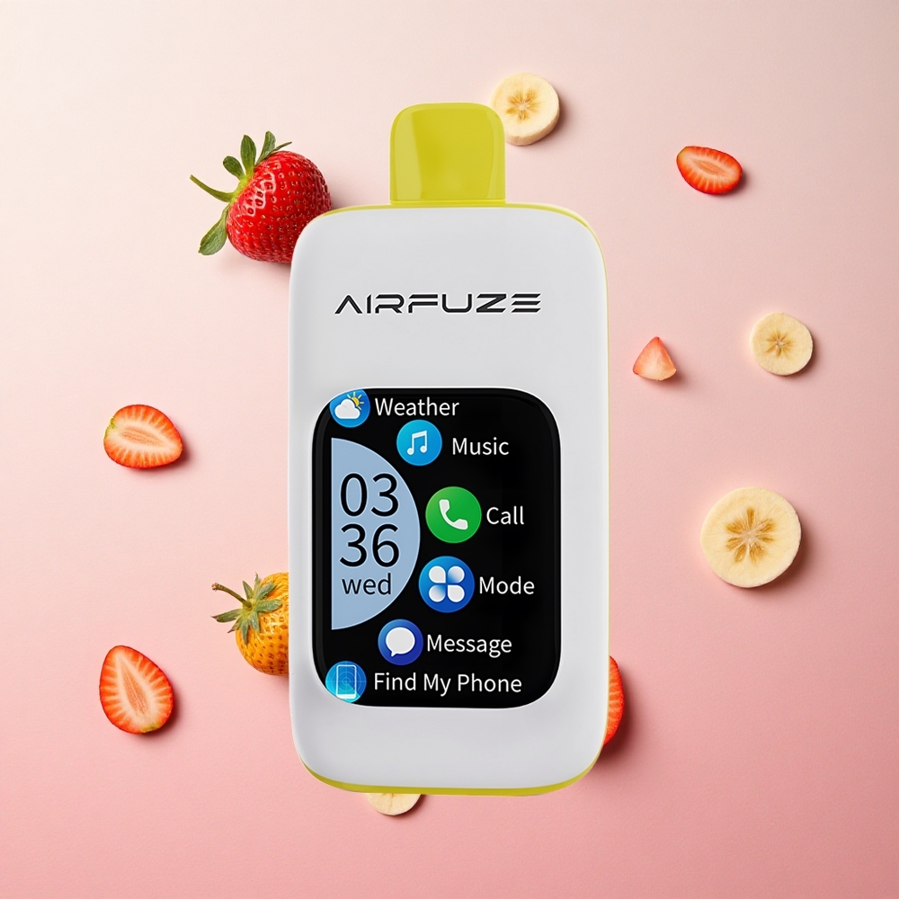 Strawberry Banana AirFuze Smart Disposable Pod Up to 30000 Puffs with 5% Nicotine Canada wholesale