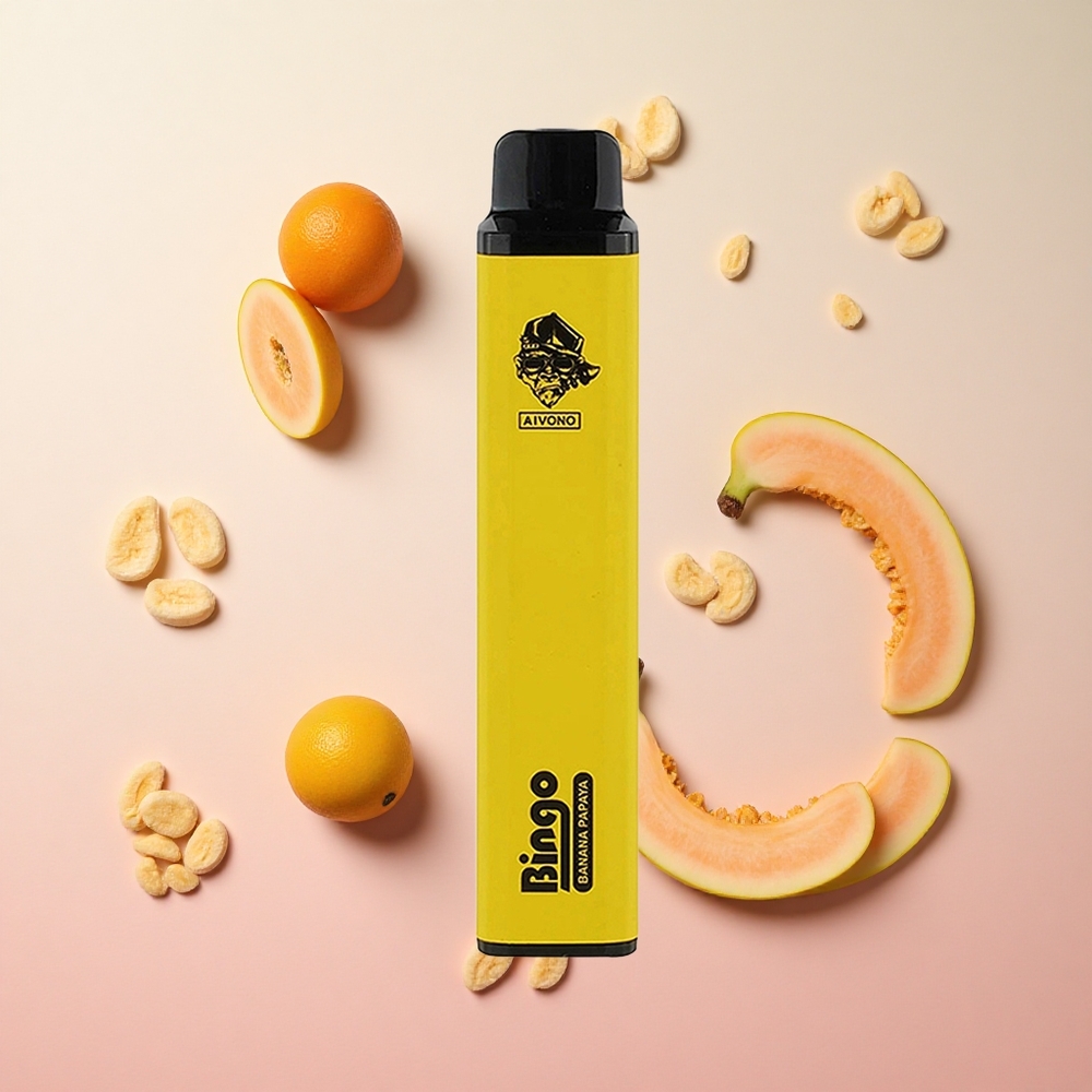 Banana Papaya Aivono Aim Bingo 4000 Puffs 10mL 1000mAh Canada wholesale