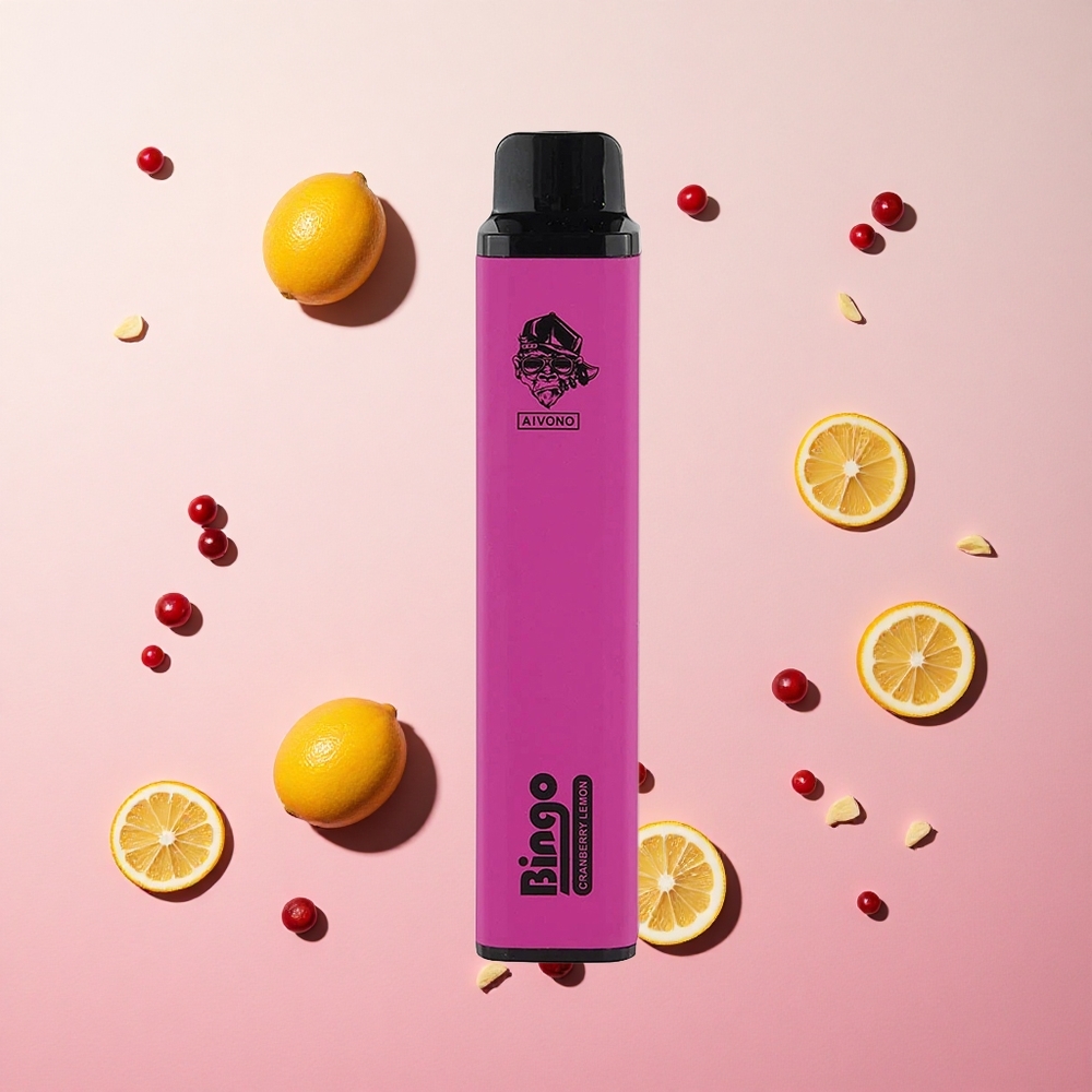 Cranberry Lemon Aivono Aim Bingo 4000 Puffs 10mL 1000mAh Canada wholesale