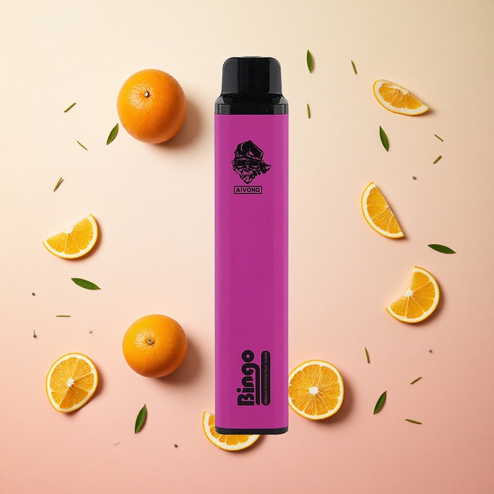 Orange Passion Fruit Guava Aivono Aim Bingo 4000 Puffs 10mL 1000mAh Canada wholesale
