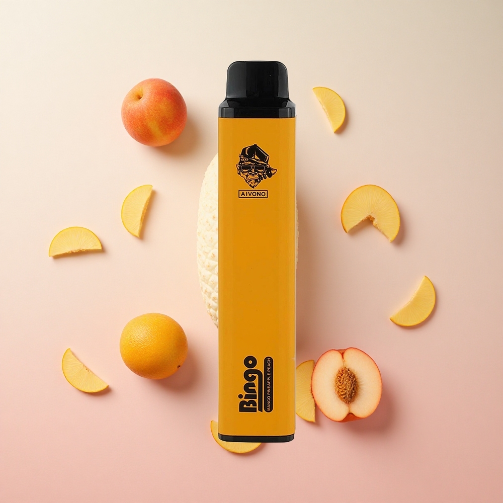 Pineapple Peach Aivono Aim Bingo 4000 Puffs 10mL 1000mAh Canada wholesale