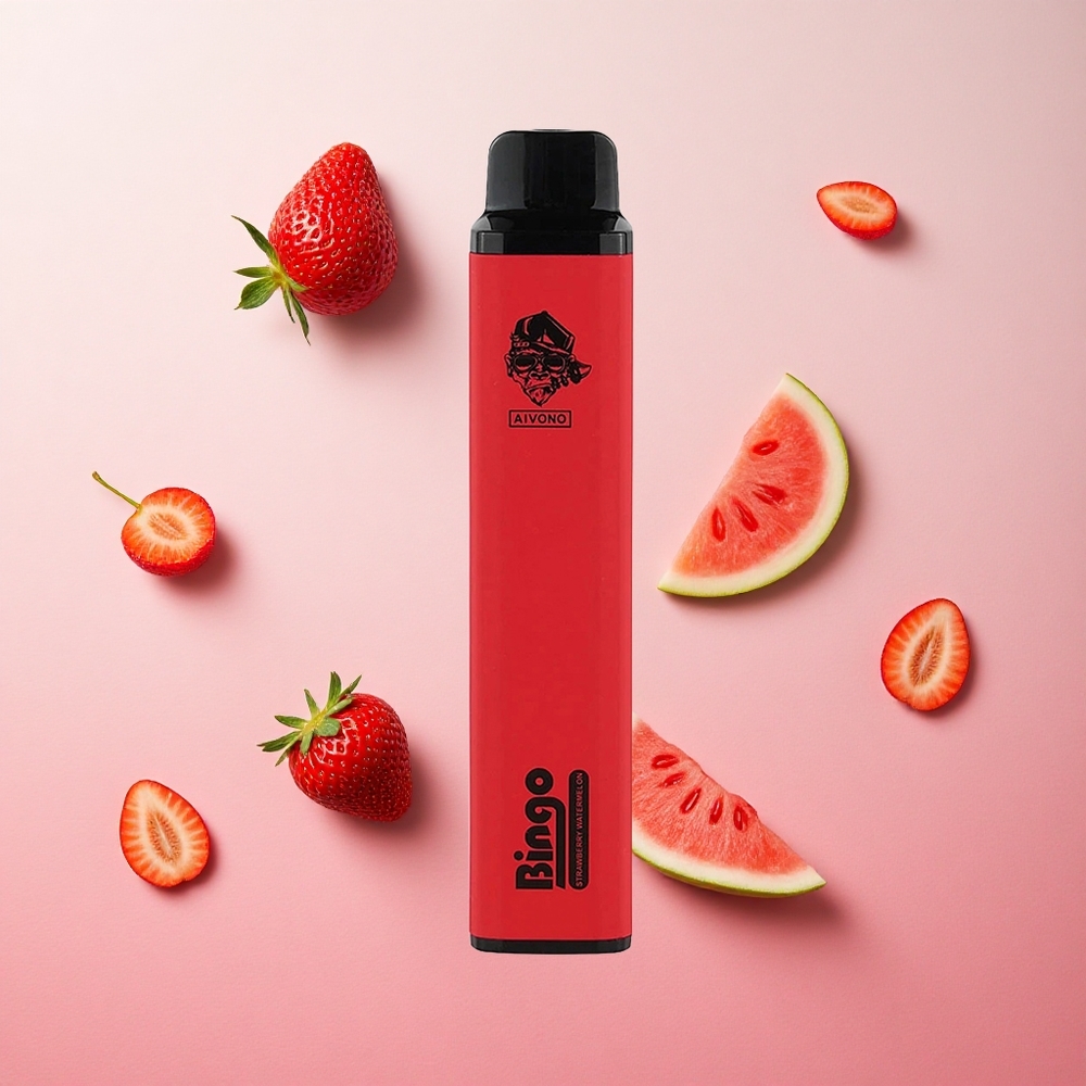Strawberry Watermelon Aivono Aim Bingo 4000 Puffs 10mL 1000mAh Canada wholesale