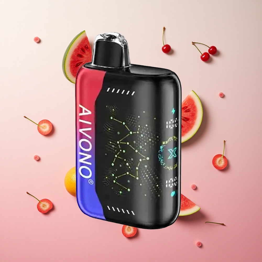 Iced Watermelon Cherry Aivono Aim Boom 25000 Puffs 28ml E-Liquid Canada wholesale