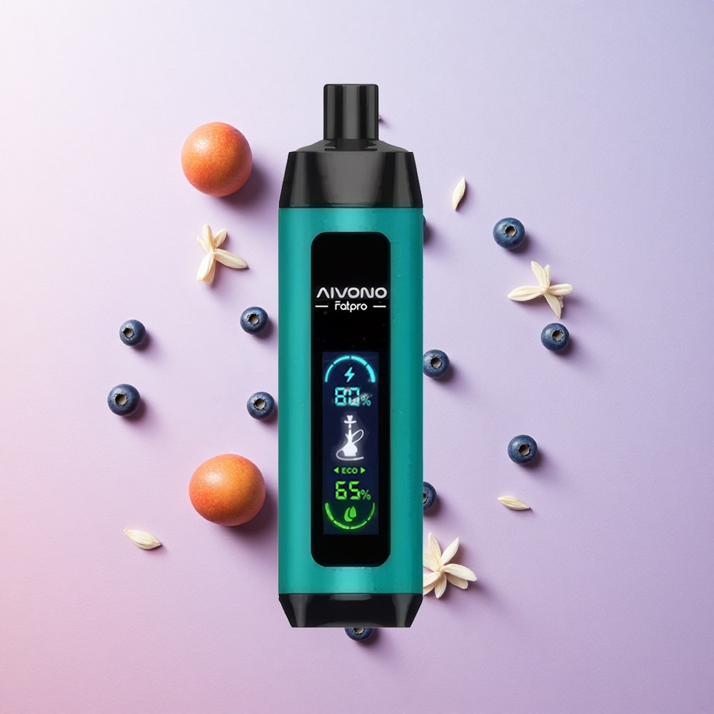 Blueberry Aivono Aim Fatpro 22000 Puffs 28ml E-liquid 600mah Rechargeable Canada wholesale