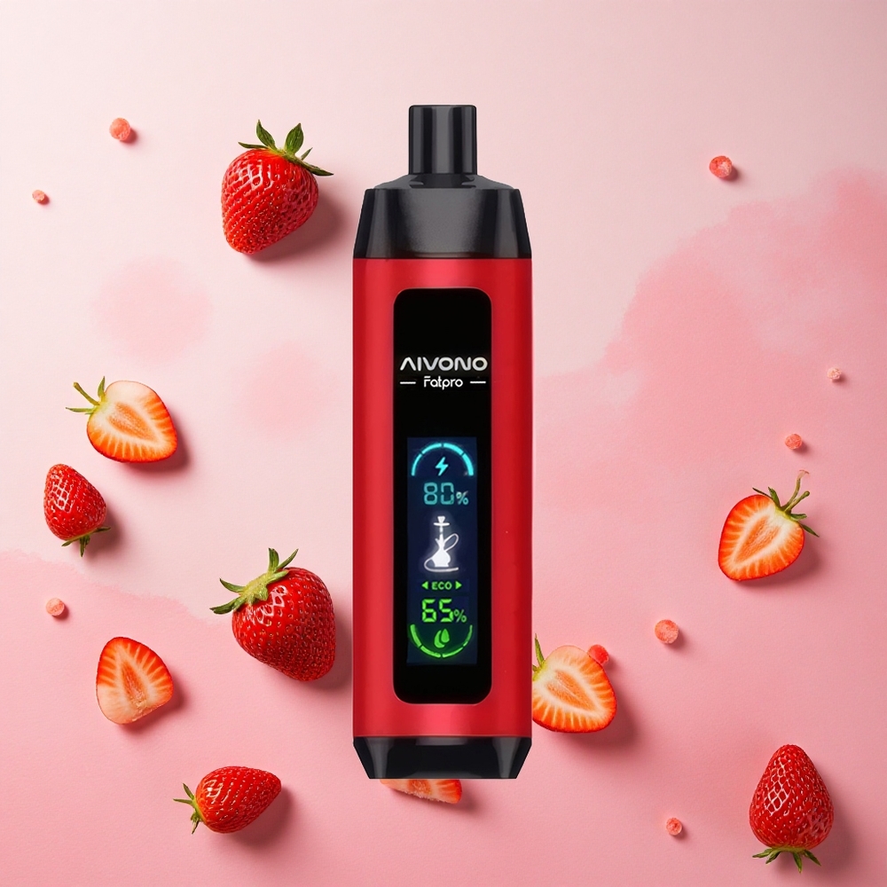 Strawberry Punch Aivono AIM FATPRO 22000 Puffs 28ml E-liquid 0%,2%,3%,5% Nicotine Canada wholesale