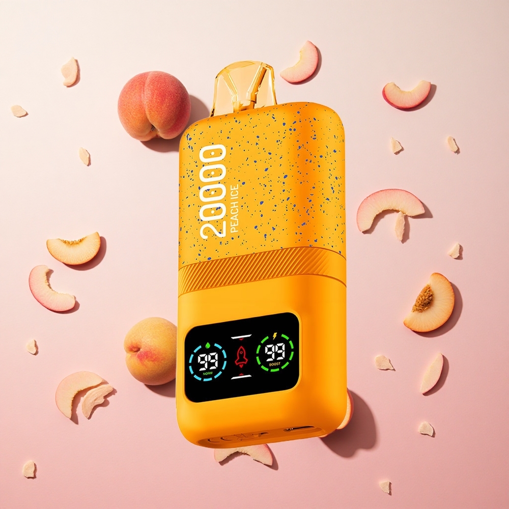 Peach Ice Aivono Aim Magic 20000 Puffs 26ml E-liquid Type-c Rechargeable Canada wholesale
