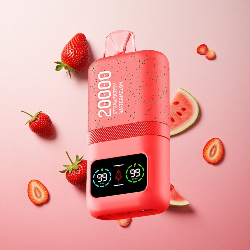 Strawberry Watermelon Aivono Aim Magic 20000 Puffs Dual Mesh Coils Type-C Rechargeable Canada Wholesale