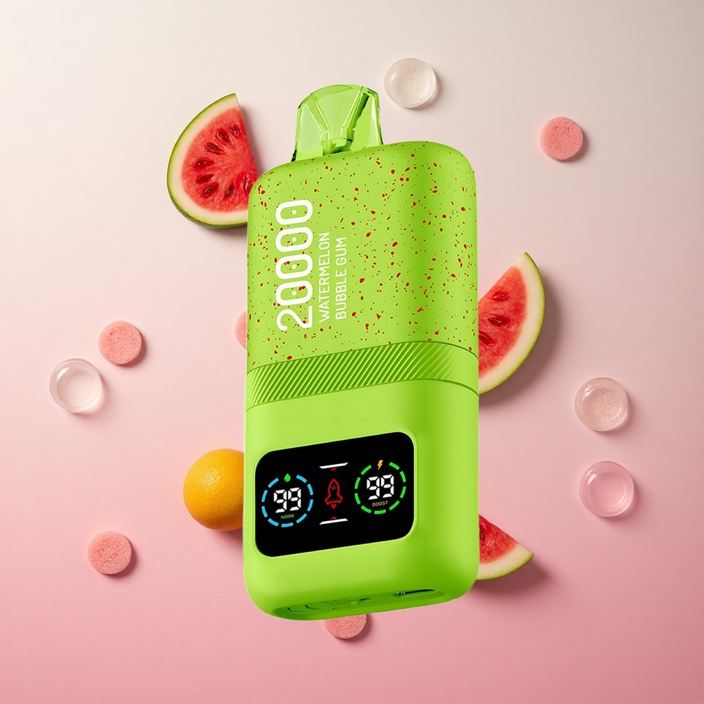 Watermelon Bubble Gum Aivono AIM MAGIC 20000 Puffs Disposable Vape 26ml E-liquid Type-C Rechargeable Canada Wholesale