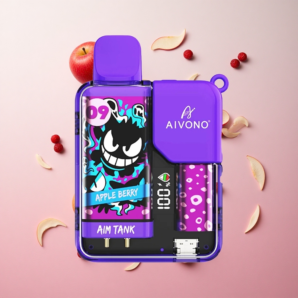 Apple Berry Aivono AIM-TANK 9500 Puffs 18ml E-liquid Canada wholesale