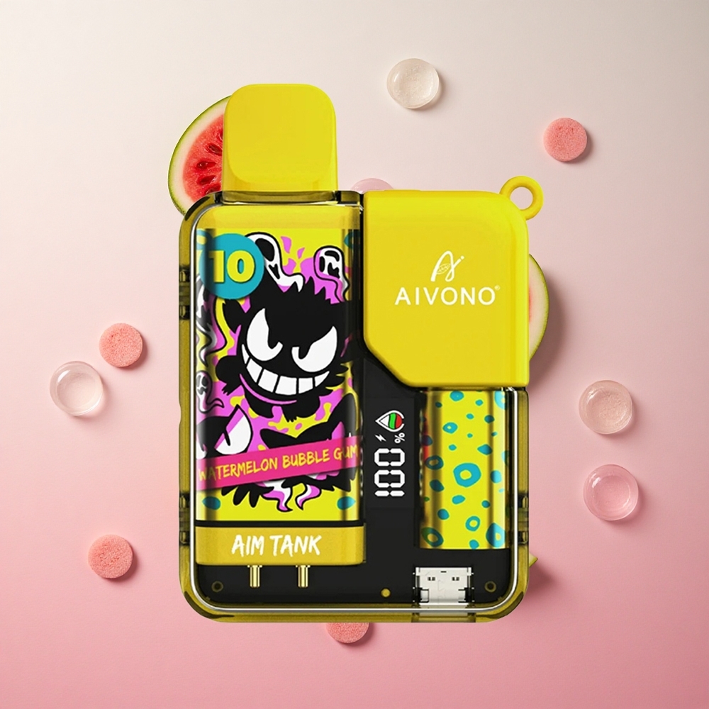 Watermelon Bubble Gum Aivono AIM-TANK 9500 Puffs 18ml E-liquid Canada wholesale