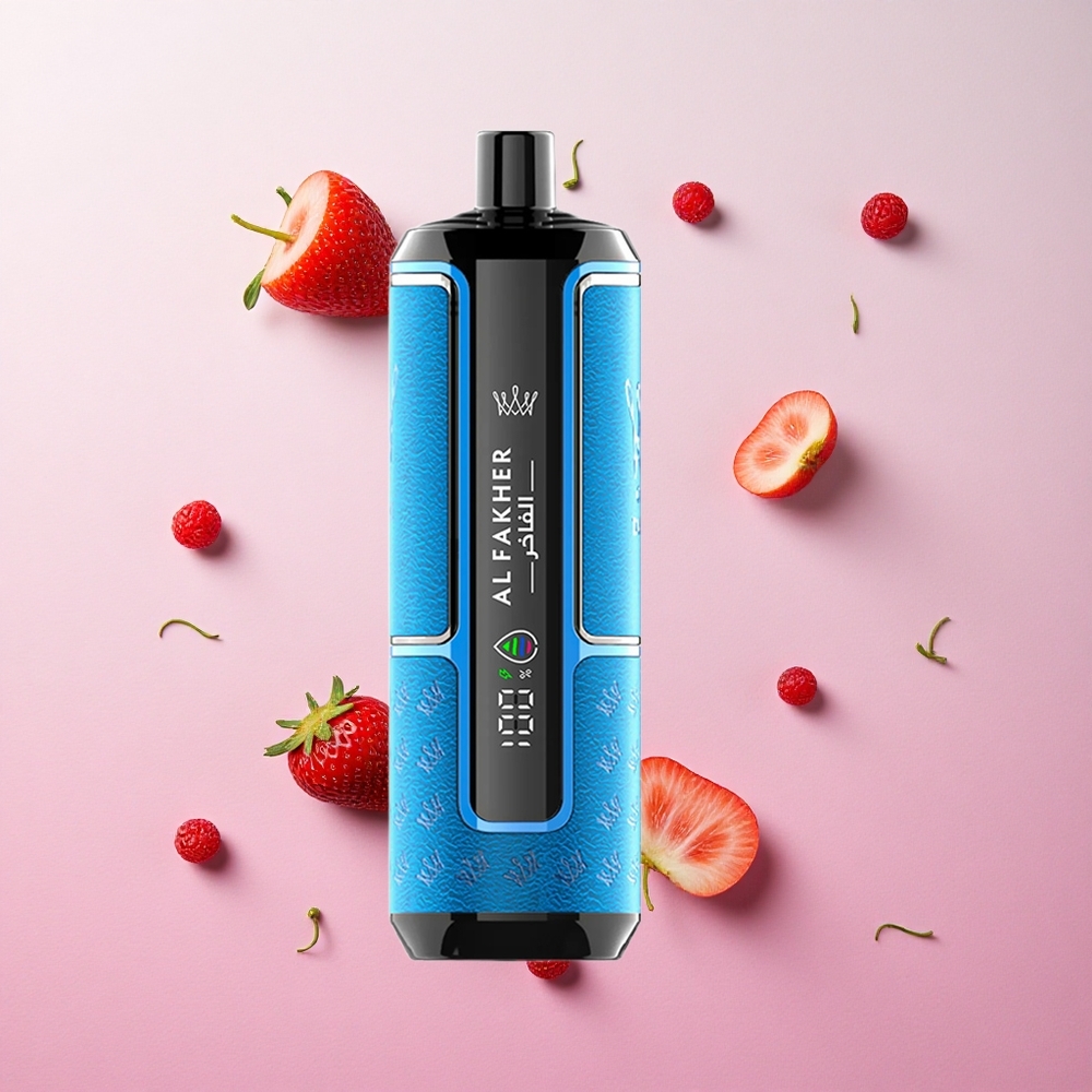 Berry Ice Al Fakher Crown Bar 15K Hypermax Disposable Vape Kit with 22ml E-Liquid Capacity Canada wholesale