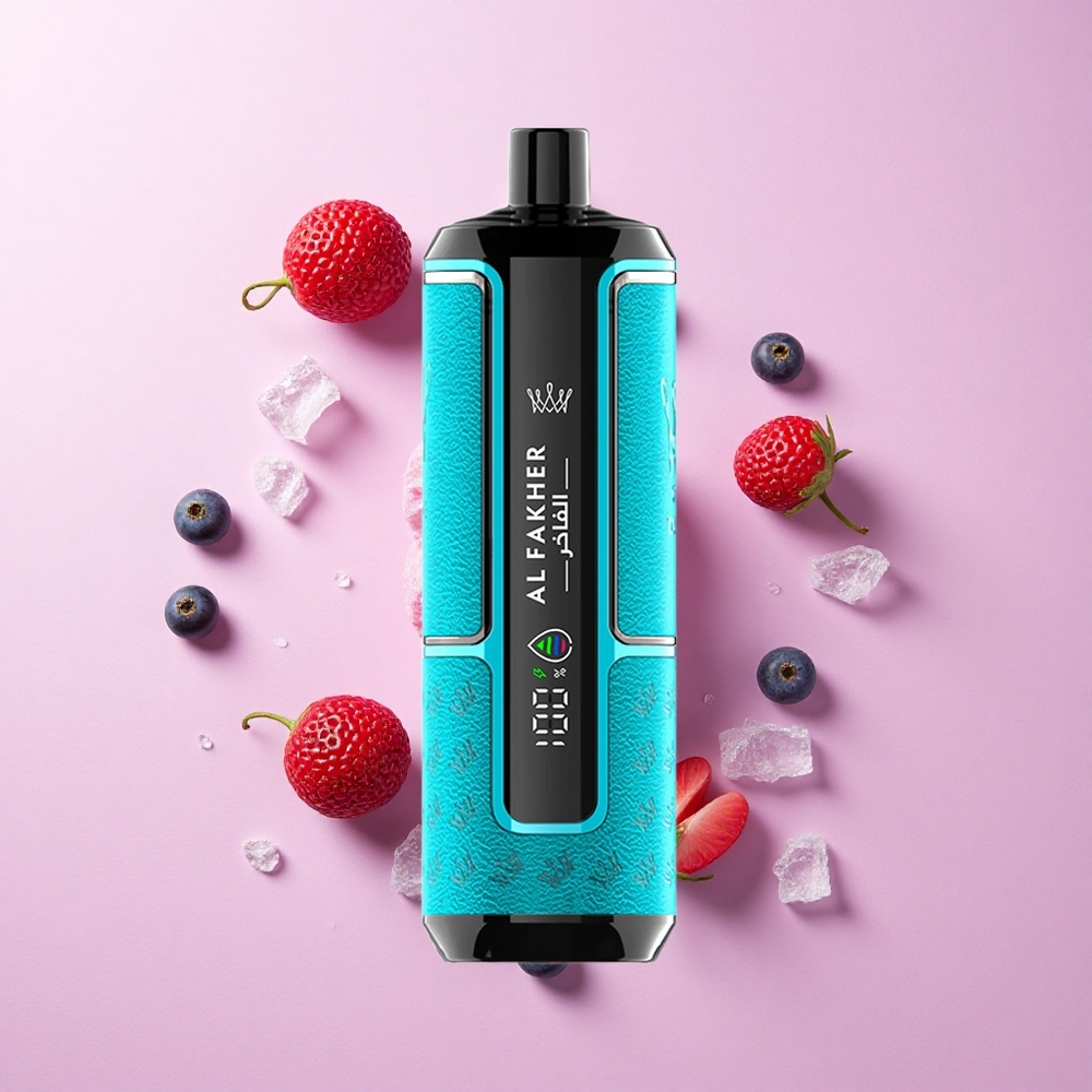 Blackcurrant Ice Al Fakher Crown Bar 15K Puffs 22ml E-Liquid 600mAh Battery Canada Wholesale
