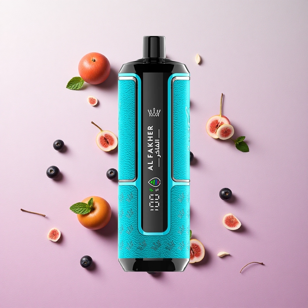Blackcurrant Mint Al Fakher Crown Bar 15K Puffs 22ml E-Liquid 600mAh Battery Canada Wholesale