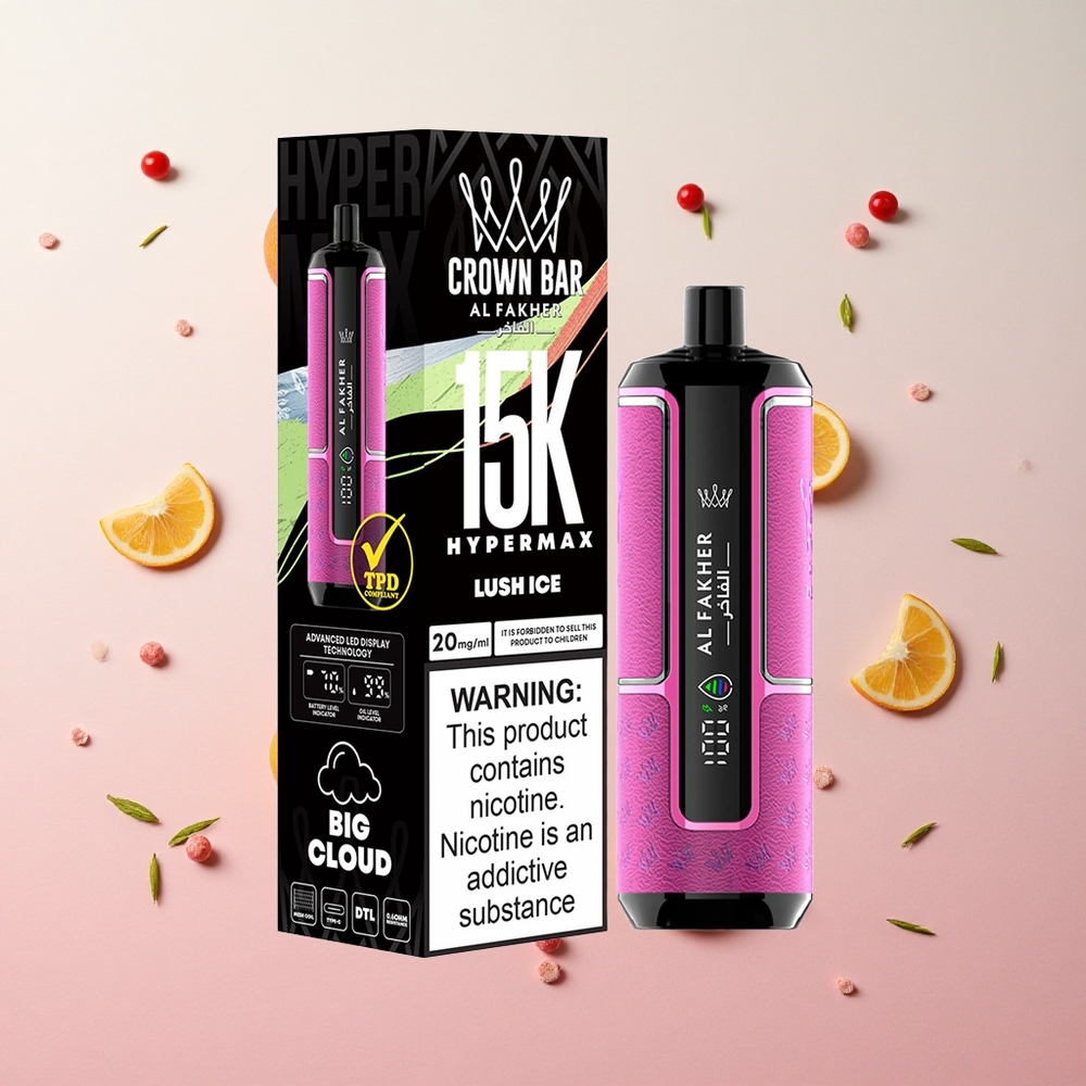 Luch Ice Al Fakher Crown Bar 15,000 Puffs 22ml 600mAh Canada wholesale