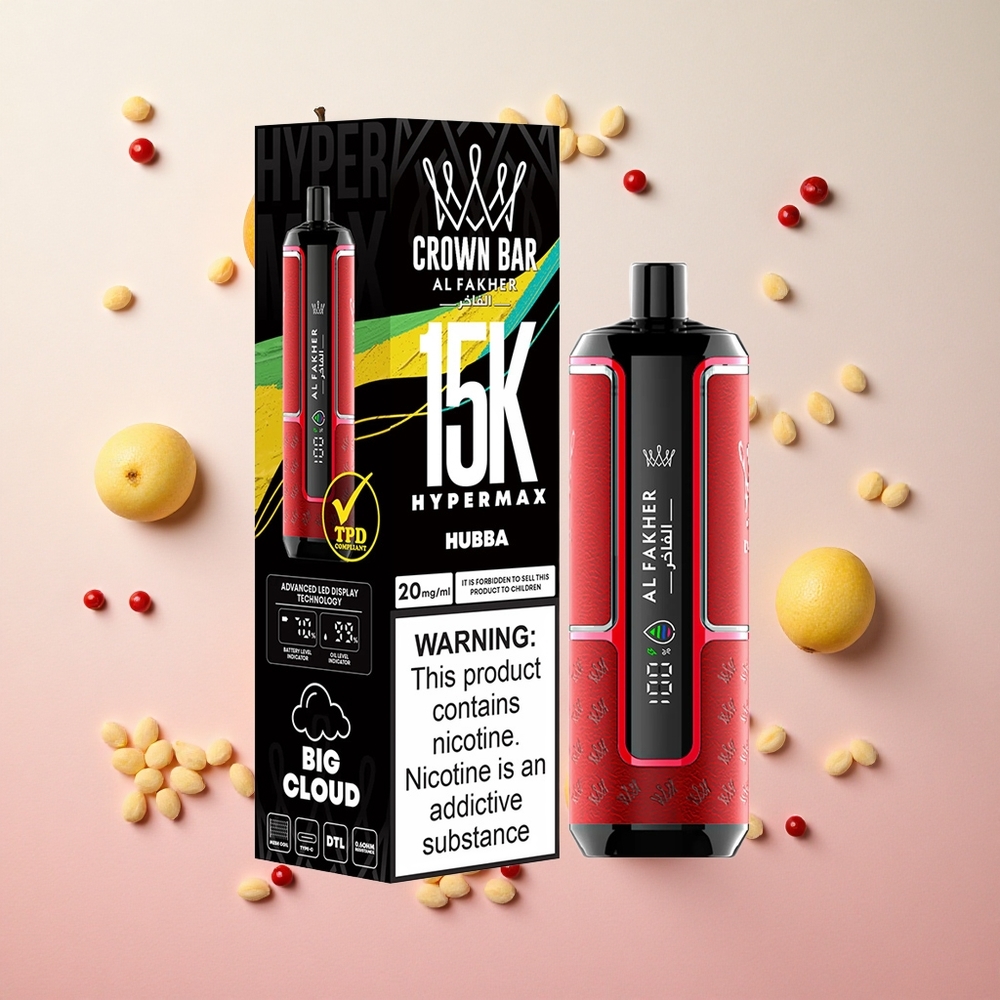 Mint Ice Al Fakher Crown Bar 15K Puffs 22ml E-Liquid Canada wholesale