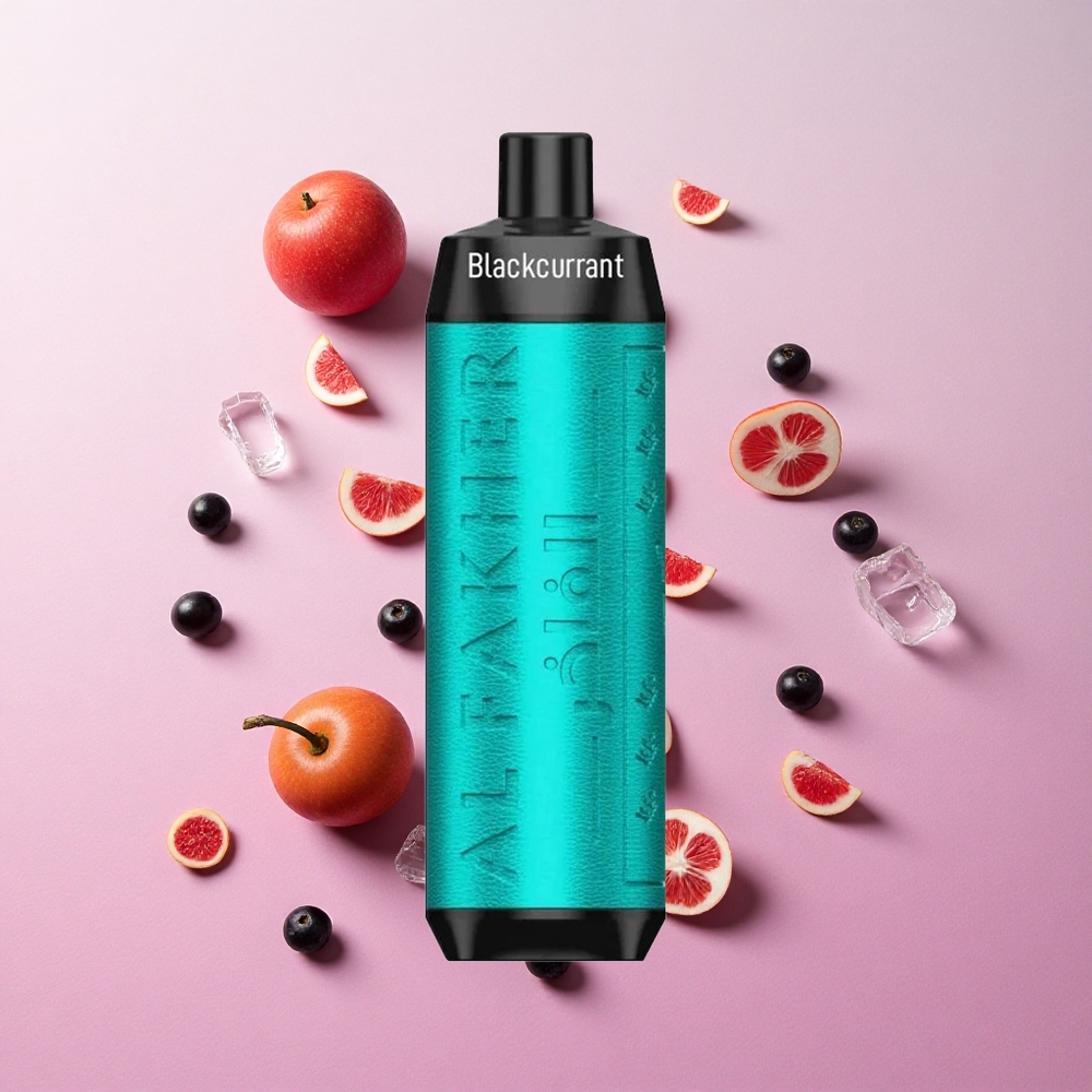 Black Currant Ice Al Fakher Crown Bar 8000 Puffs 18ml e-Liquid Capacity Canada wholesale