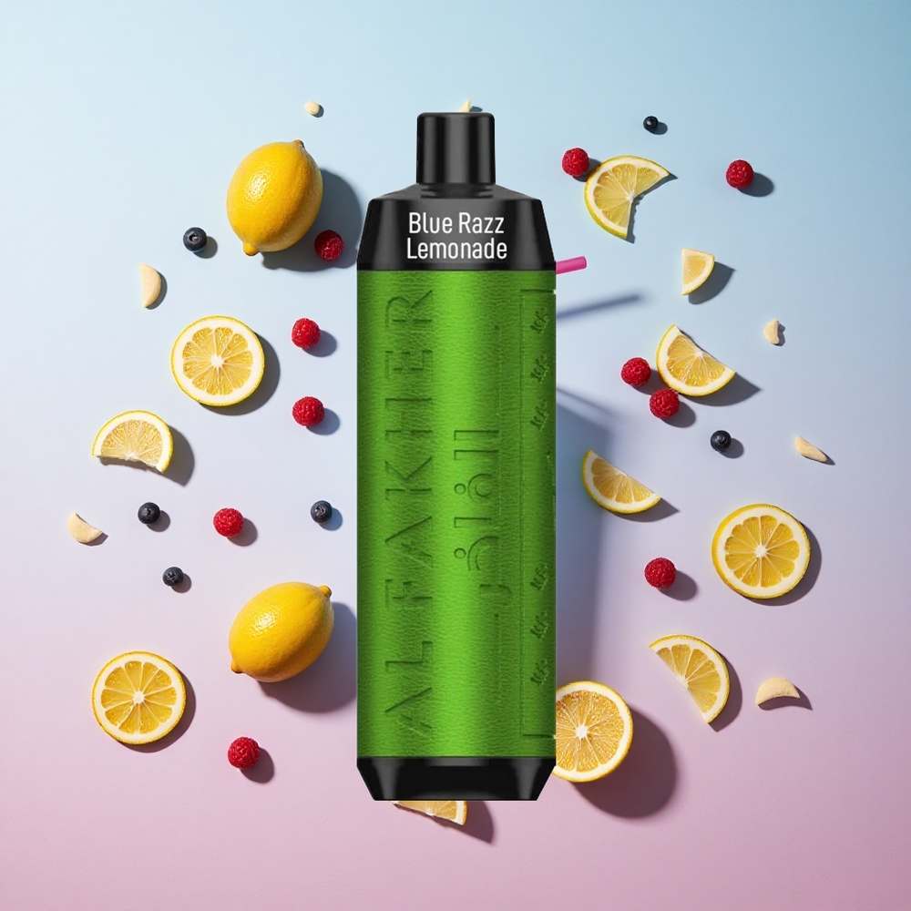 Blue Razz Lemonade Al Fakher Crown Bar 8000 Puffs 18ml e-Liquid Capacity Canada wholesale