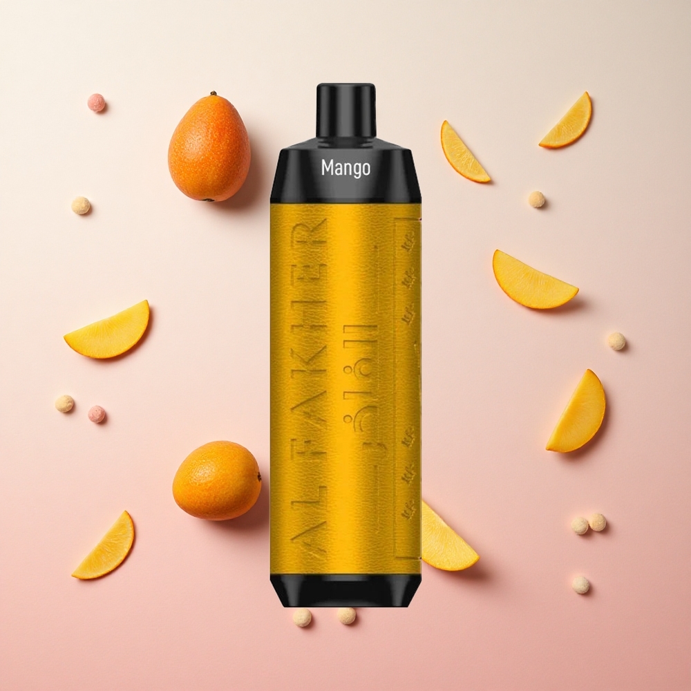 Mango Ice Al Fakher Crown Bar 8000 Puffs 18ml e-Liquid Capacity Canada Wholesale