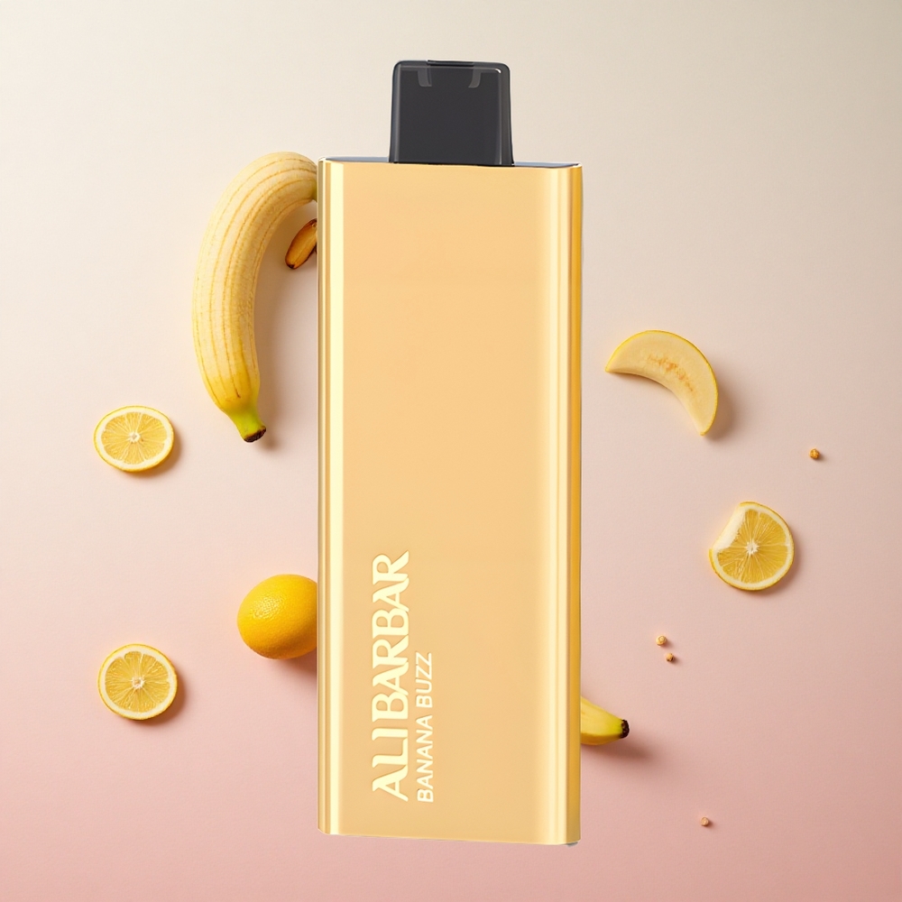 Banana Buzz Alibarbar Pandora 7000 Puffs 17ml E-liquid Disposable Vape Canada wholesale