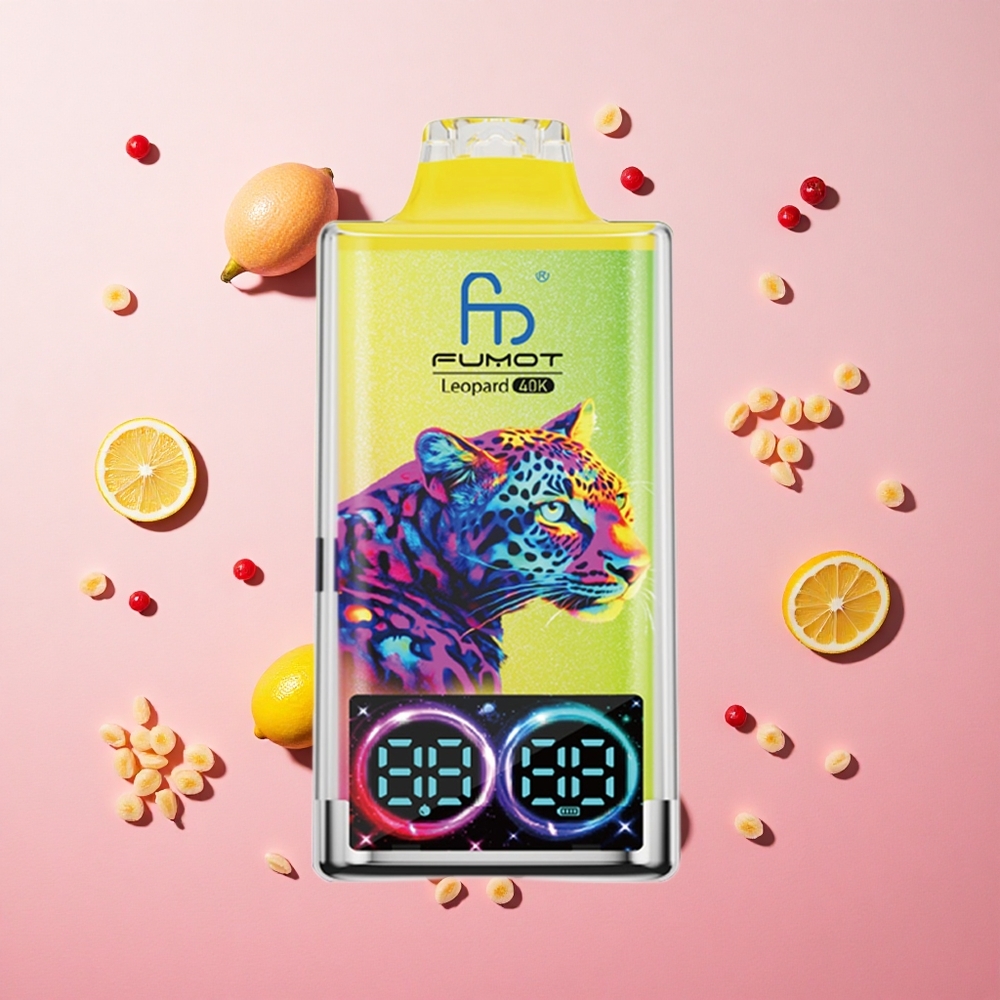 Pink Lemonade Fumot Leopard 40000 Puffs Dual Mesh Canada wholesale