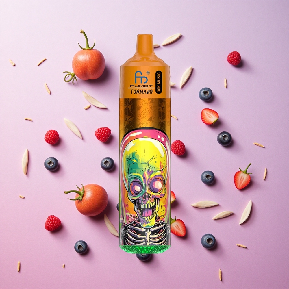 Blueberry Raspberry Fumot RandM Tornado 30000 Puffs 30mL 2%/5% Nicotine Canada wholesale