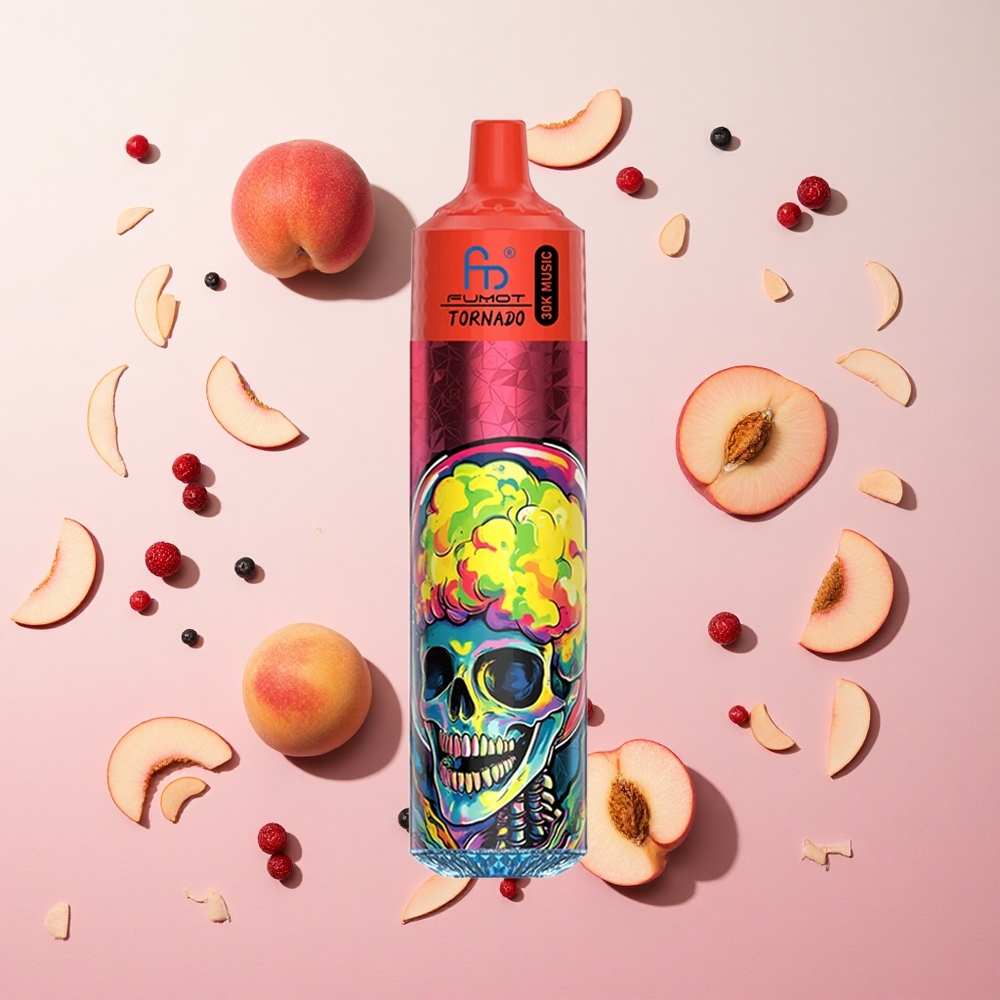 Peach Berries Fumot RandM Tornado 30000 Puffs 30mL 2%/5% Nicotine Canada wholesale