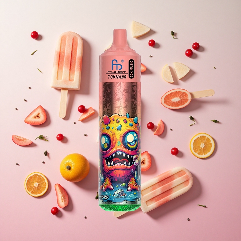 Popsicles Fumot RandM Tornado 30000 Puffs 30mL Pre-Filled 600mAh Rechargeable Canada Wholesale