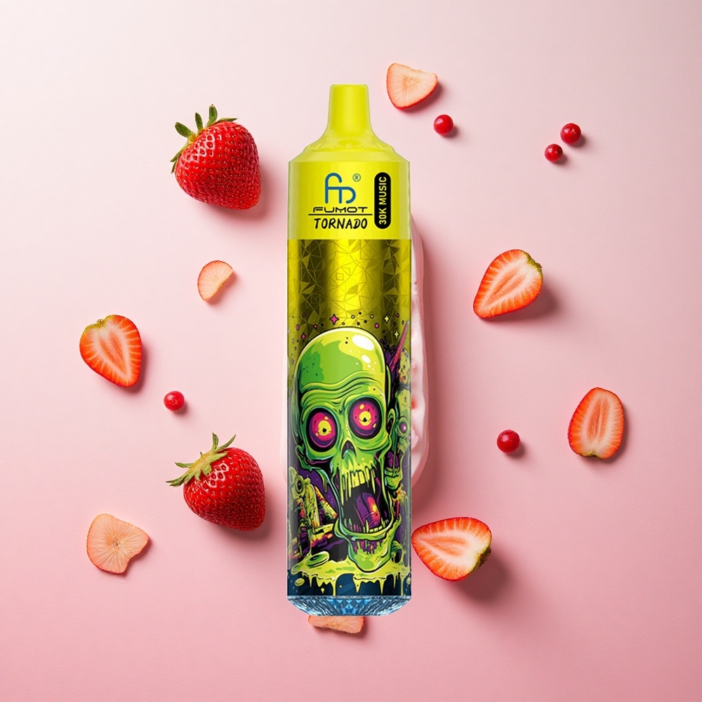 Strawberry Ice Fumot RandM Tornado 30000 Puffs 30mL Pre-Filled 2%/5% Nicotine Canada wholesale