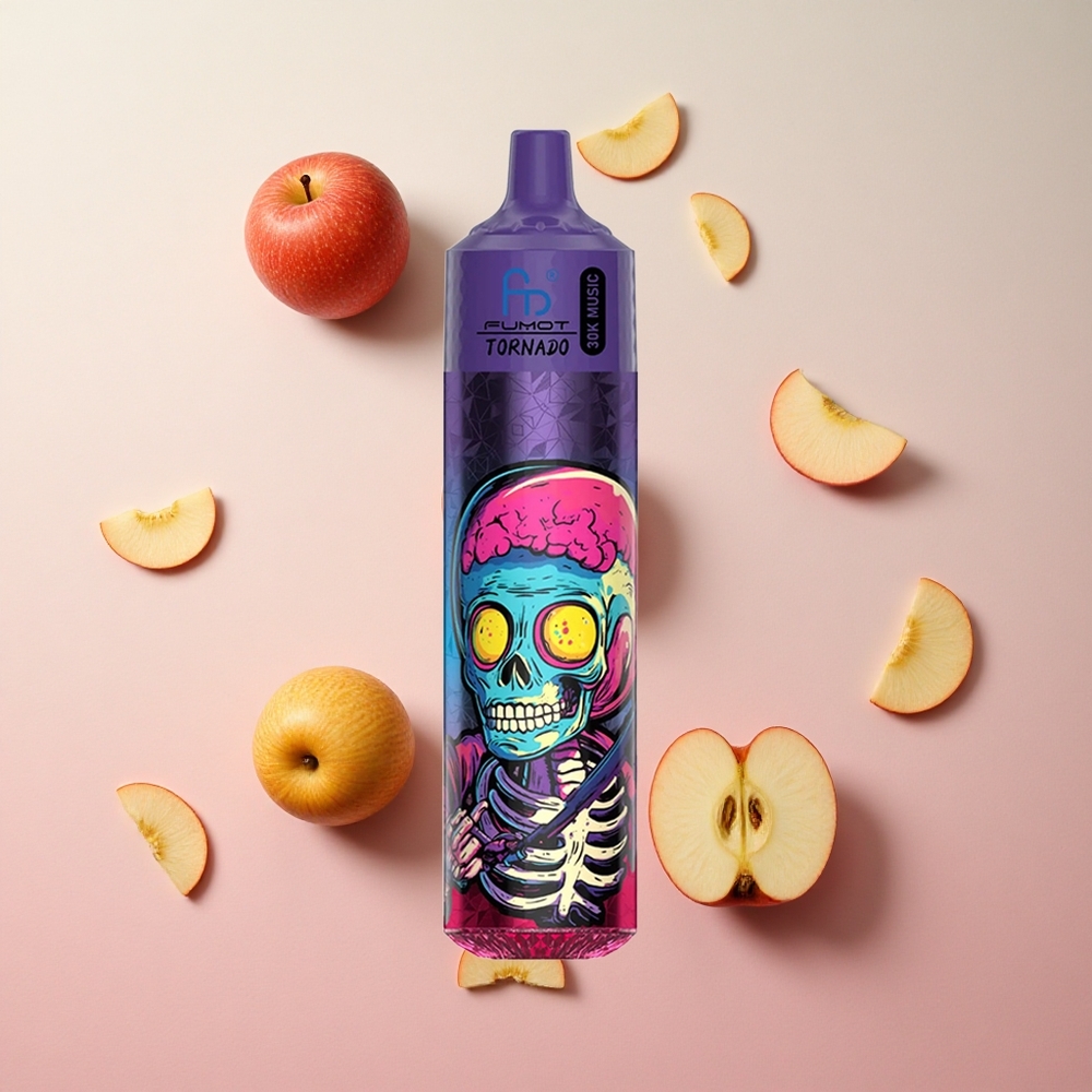 Triple Apple Fumot Randm Tornado 30000 Puffs 30mL Pre-Filled 2%/5% Nicotine Canada Wholesale