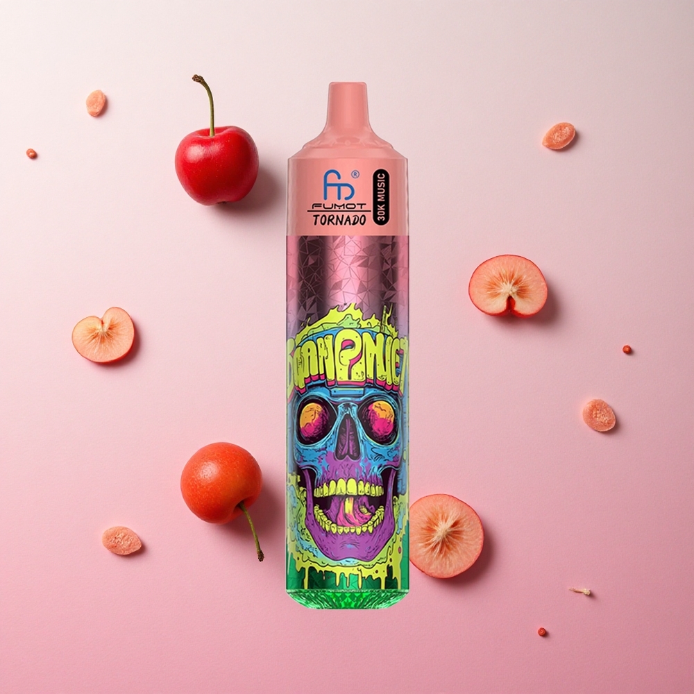 Triple Cherry Fumot RandM Tornado 30000 Puffs 30mL 2%/5% Nicotine Canada wholesale
