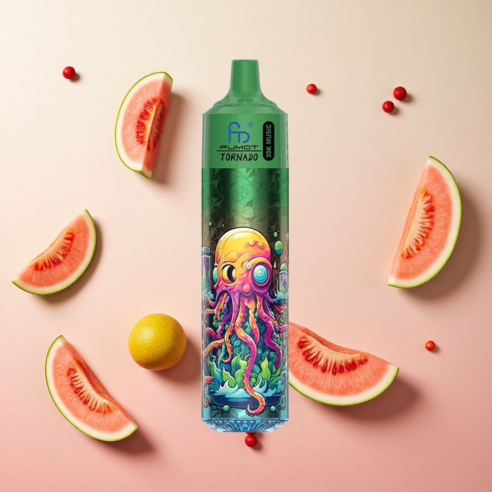 Watermelon Cantaloupe Fumot Randm Tornado 30000 Puffs 30mL 2%/5% Nicotine Canada wholesale