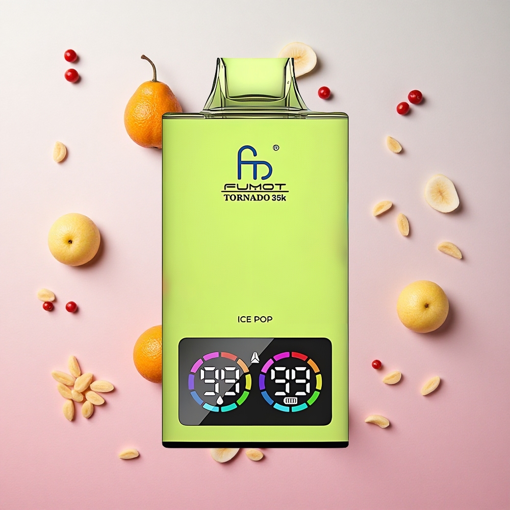 Ice Pop Fumot Tornado 35000 Puffs 15ml E-juice 700 MAH Battery Canada wholesale