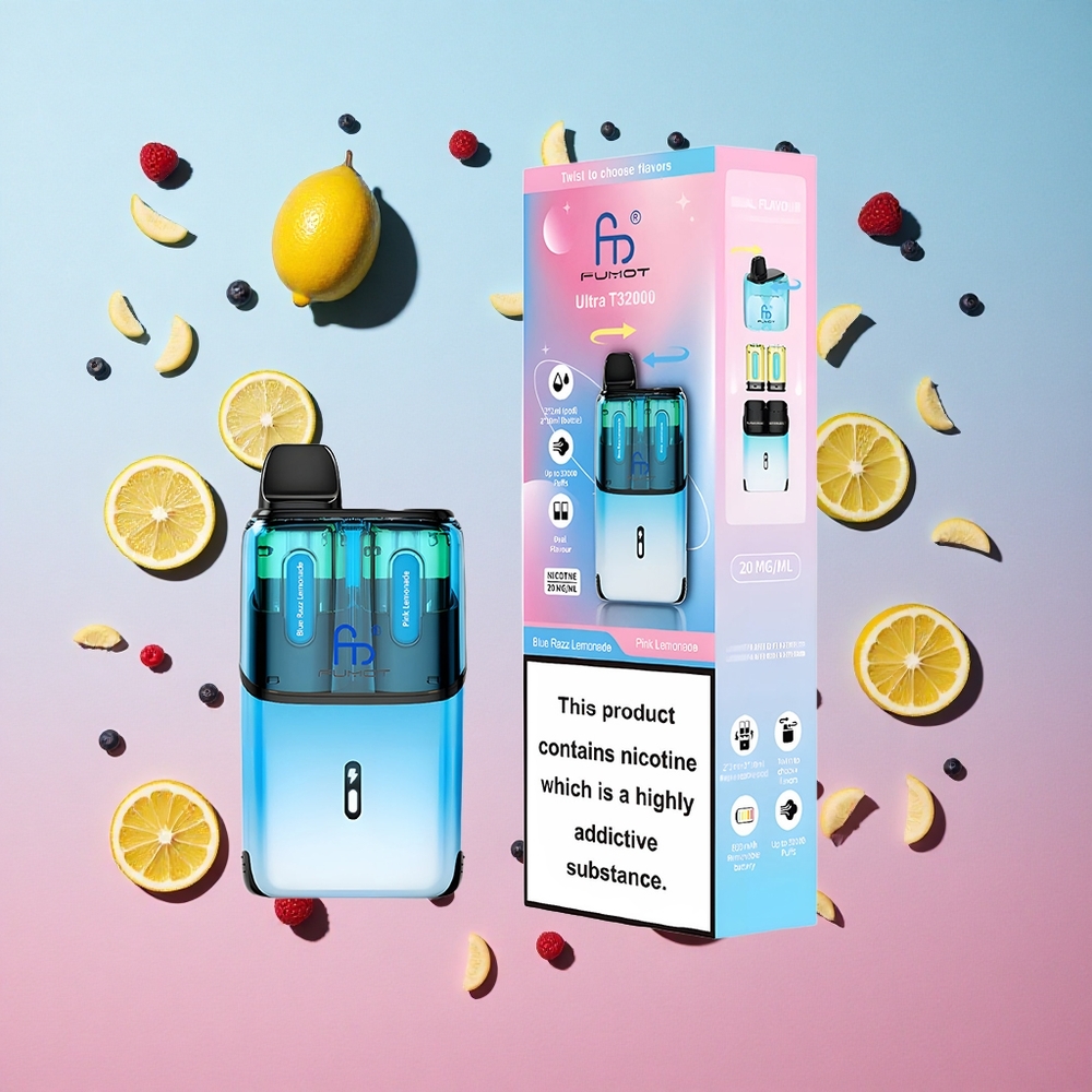 Blue Razz Lemonade - Pink Lemonade Fumot Ultra 32000 Puffs 800mAh Battery Canada wholesale
