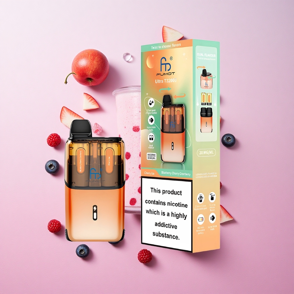 Blueberry Cherry Cranberry Fumot Ultra 32000 Puffs Disposable Vape Cherry Ice Canada wholesale