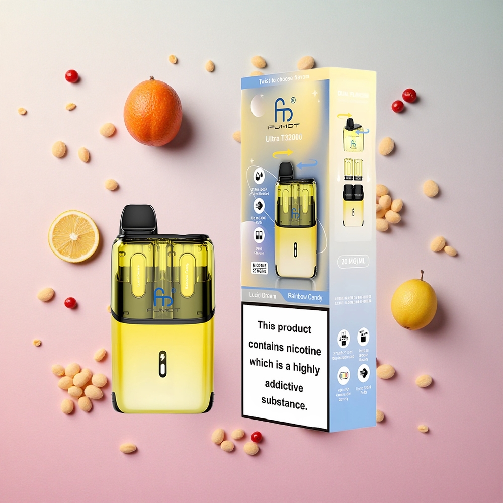 Rainbow Candy Fumot Ultra 32000 Puffs Disposable Vape with 800mAh Battery Canada wholesale