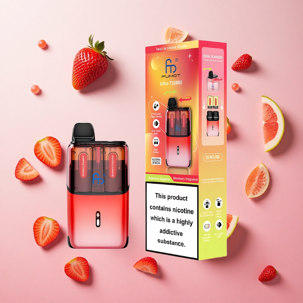 Strawberry Grapefruit - Strawberry Dragonfruit Fumot Ultra 32000 Puffs 24ml E-Liquid Canada wholesale