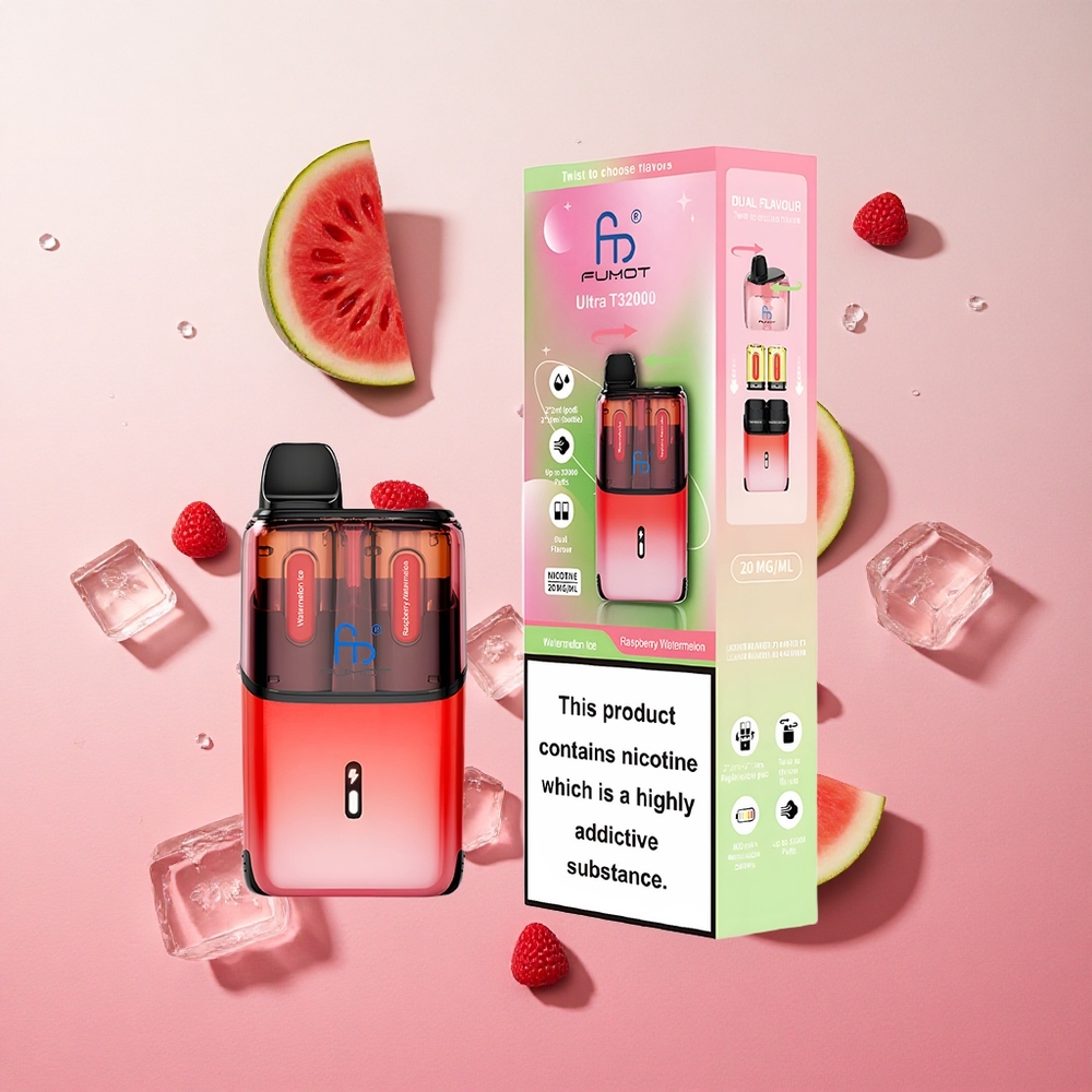 Watermelon Ice - Raspberry Watermelon Fumot Ultra T32000 Disposable Vape 32000 Puffs 800mAh Battery Canada wholesale