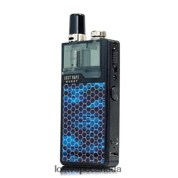 Lost Vape Quest Orion Q Pod Device Full Kit 220P8B469 - Lost Vape Toronto Black/Ocean